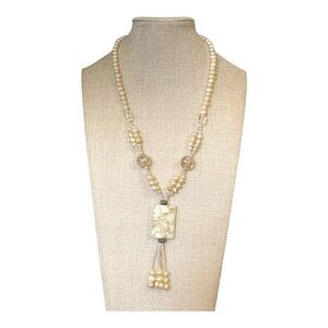 Vintage Freshwater Pearl Mosaic Dream Necklace